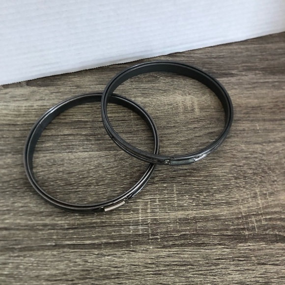 Vtg Metal and Cork Embroidery Hoops - Picture 2 of 10